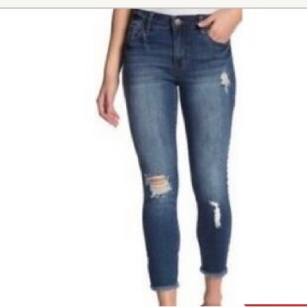 STS Blue Emma Crop distressed jeans size 32